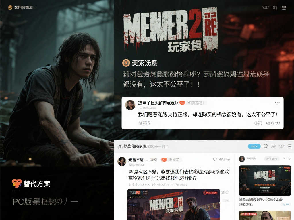 《美末2RE》PC版130多地禁售,玩家吐槽:赚钱机会都不要? 《美末2RE》PC版130多地禁售,玩家吐槽:赚钱机会都不要?